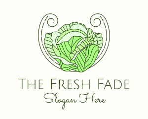 Cabbage Lettuce Salad logo design