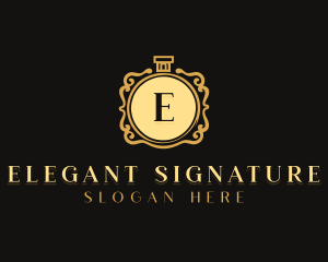 Luxury Perfume Cologne logo design