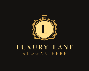 Luxury Perfume Cologne logo design