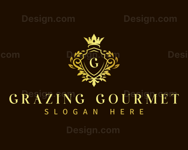 Luxury Crown Crest Logo