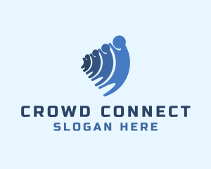 People Community Crowd logo