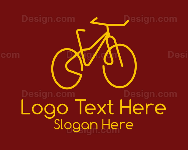 Yellow Bicycle Sports Logo