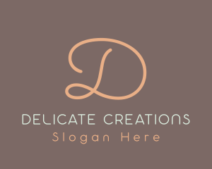 Feminine Cursive Business logo design