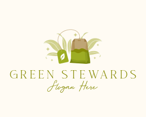 Herbal Green Tea logo design