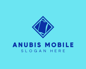 Digital Mobile Phone logo design