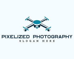 Drone Aerial Surveillance logo design