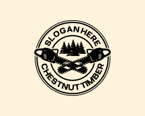 Chainsaw Forestry Woodwork logo