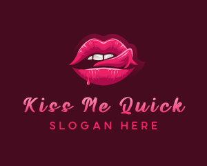 Sexy Woman Lips logo