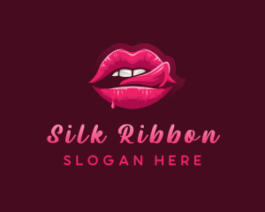 Sexy Woman Lips logo design