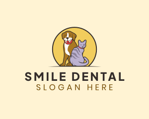 Happy Pet Animal logo design