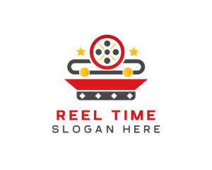 Movie Reel App logo design