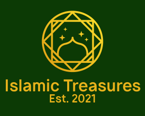 Religious Mosque Star logo design