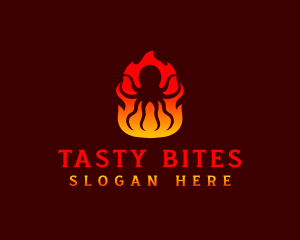 Octopus Flame BBQ logo