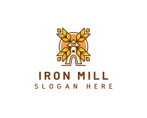 Wheat Flour Mill logo design