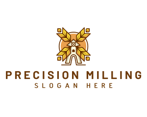 Wheat Flour Mill logo design