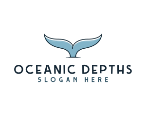 Whale Aquarium Wildlife  logo design