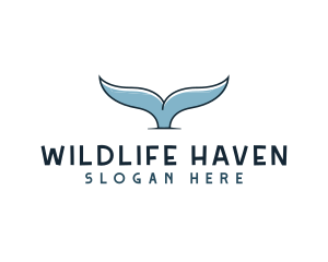 Whale Aquarium Wildlife  logo