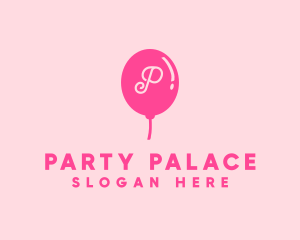 Party Balloon Kids Party logo design