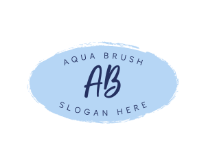 Brush Stroke Skincare Boutique logo design