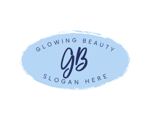 Brush Stroke Skincare Boutique logo design