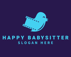 Happy Bird Film logo design