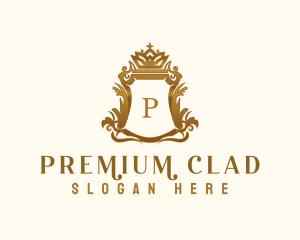 Premium Royal Crest logo design