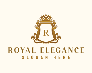 Premium Royal Crest logo design