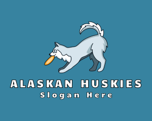 Husky Pet Dog logo