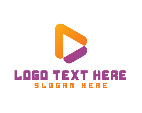 Media Player logo example 2