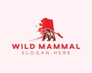 Alaska Wild Bear logo design