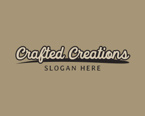 Fancy Rustic Cursive logo design