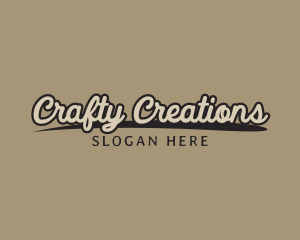 Fancy Rustic Cursive logo design