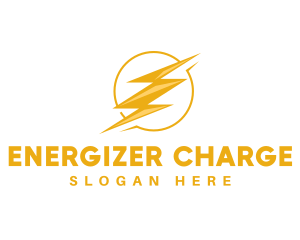 Electric Power Lightning logo design