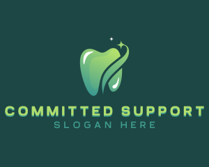 Tooth Dental Care  logo design