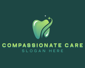 Tooth Dental Care  logo design