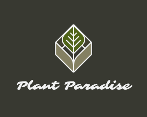 Diamond Plant Box logo design