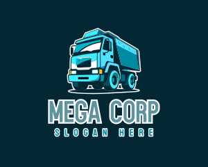 Big Blue Truck logo design