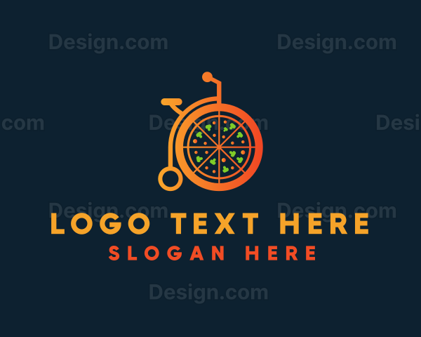 Pizza Food Delivery Logo