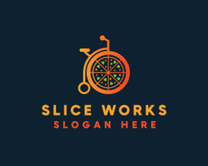 Pizza Food Delivery  logo design