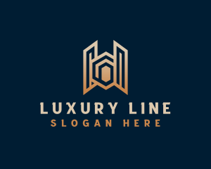 Luxury Real Estate Property logo design