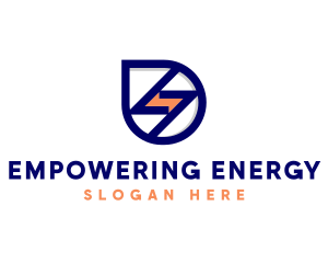 Electric Energy Power Maintenance logo design