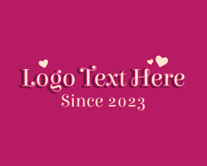 Retro Feminine Script  logo