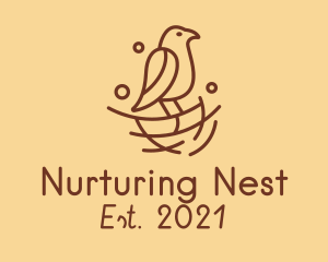 Bird Nest Sanctuary  logo design