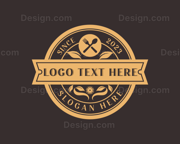 Luxury Kitchen Restaurant Logo