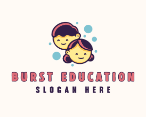 Kids Educational Learning logo design