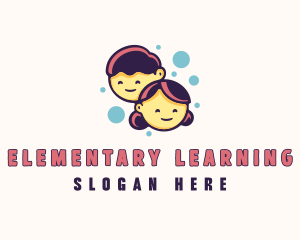 Kids Educational Learning logo design