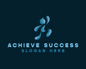 Youth Person Success logo design