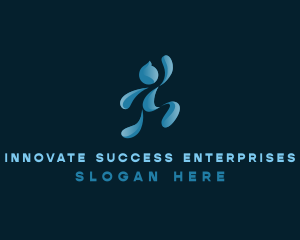 Youth Person Success logo design