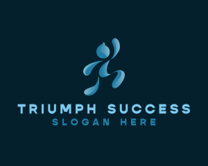 Youth Person Success logo design