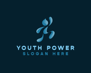 Youth Person Success logo design